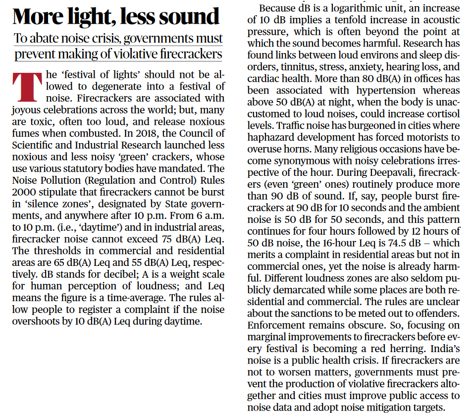 More light, less sound - Page No.6, GS 2