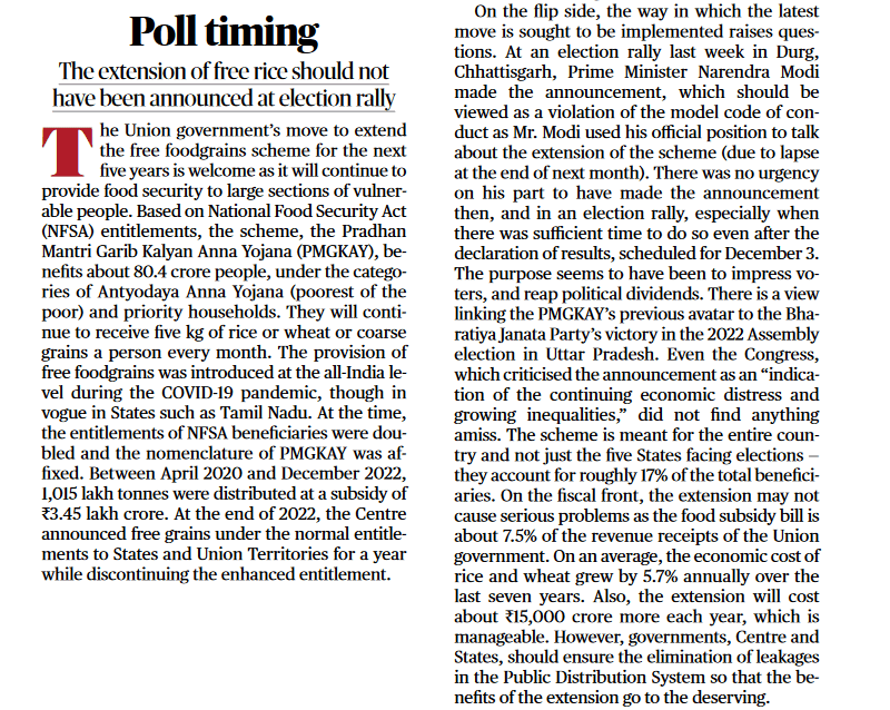 Polling Timing - Page No. 8 GS 2