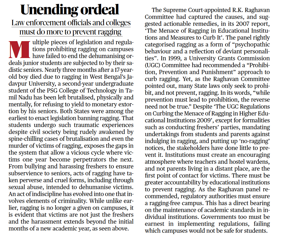 Unending ordeal - Page No.8 , GS 2