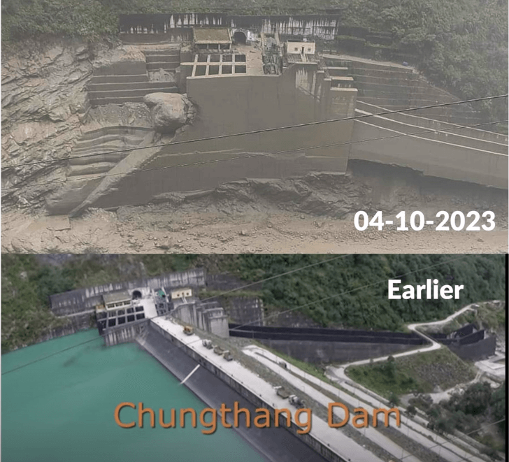 Seven dead as glacial lake bursts in Sikkim